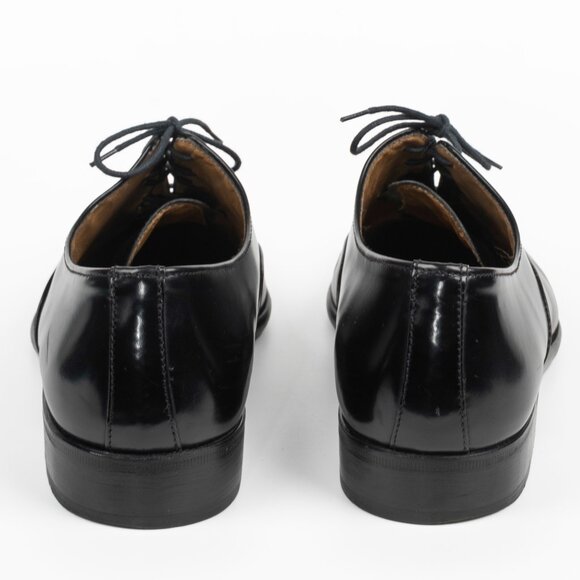 Mario Bruni Italian Men\'s Leather Lace Up Oxfords Shoes Black sz 8.5 main image 14